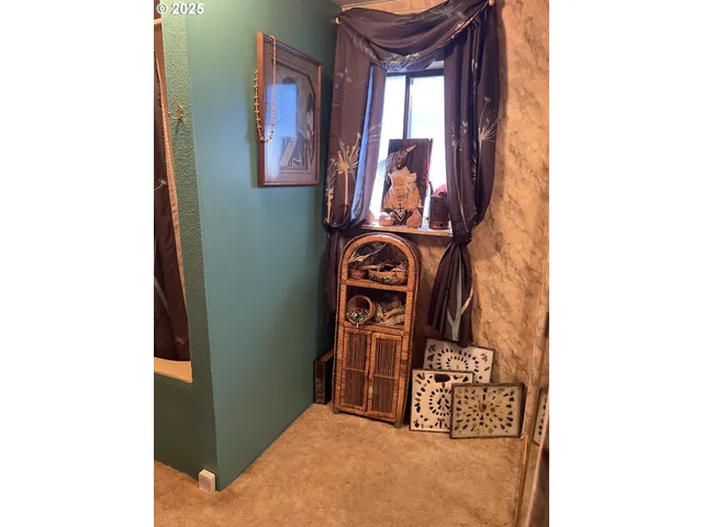 a view of front door of house