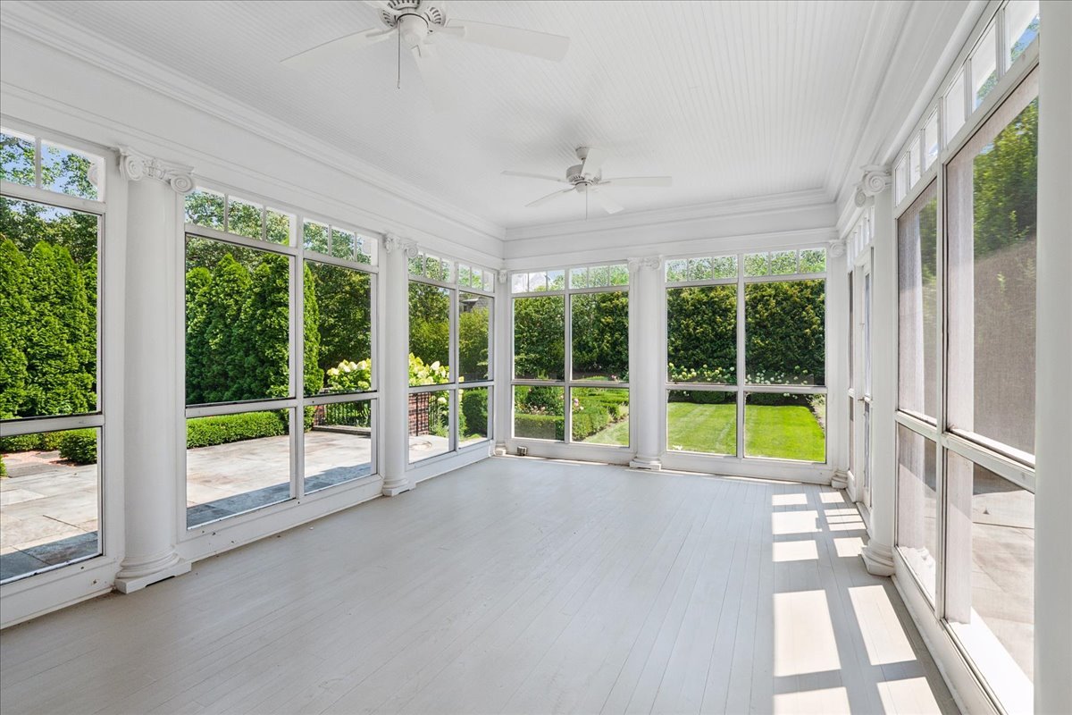 126 Hazel Avenue Glencoe, IL 60022 - Photo 16 of 44 a view of an empty room with windows