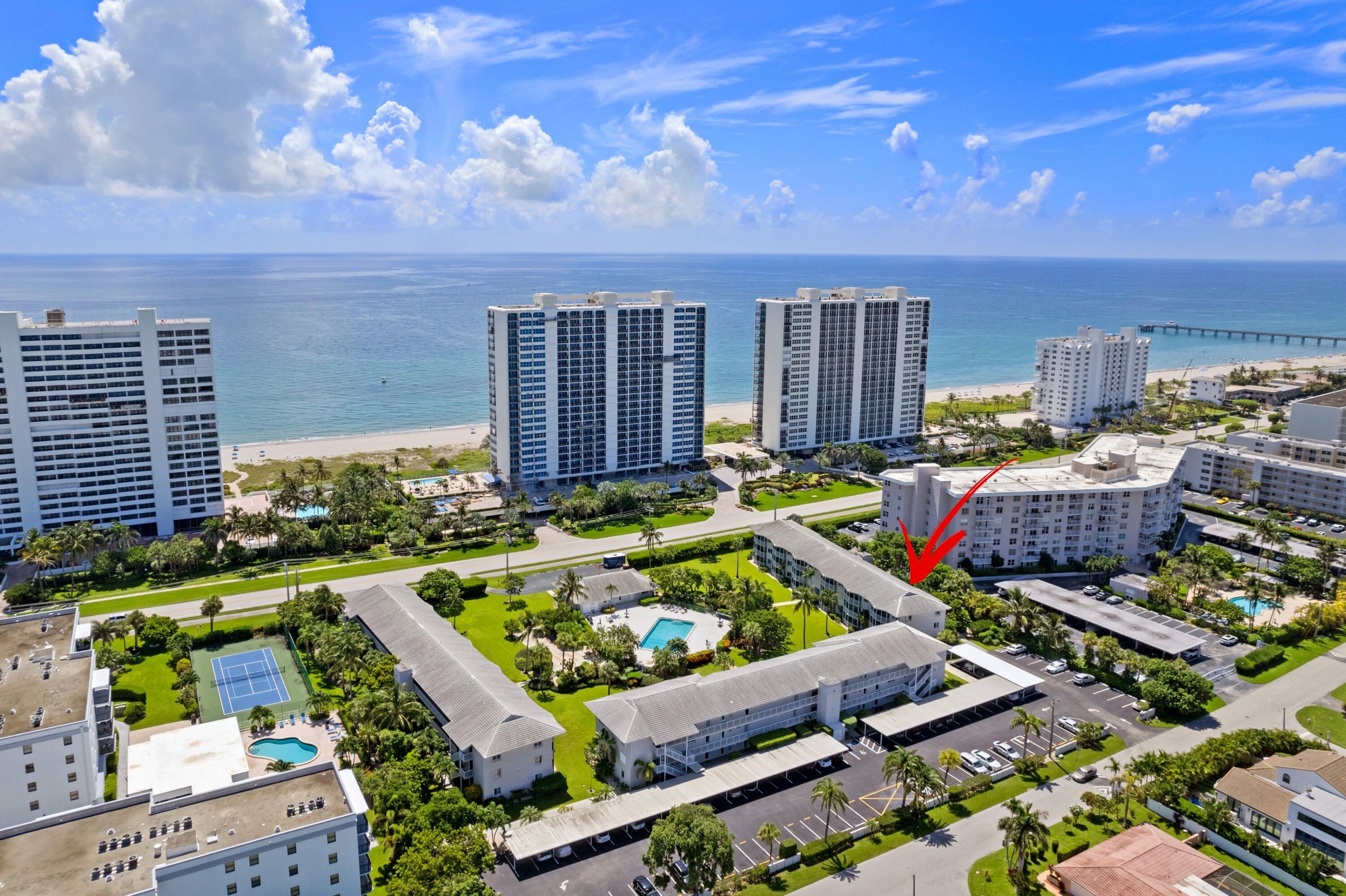 2760 Banyan Road, Unit 32 Boca Raton, FL 33432 - Photo 1 of 27 Aerial Ocean View
