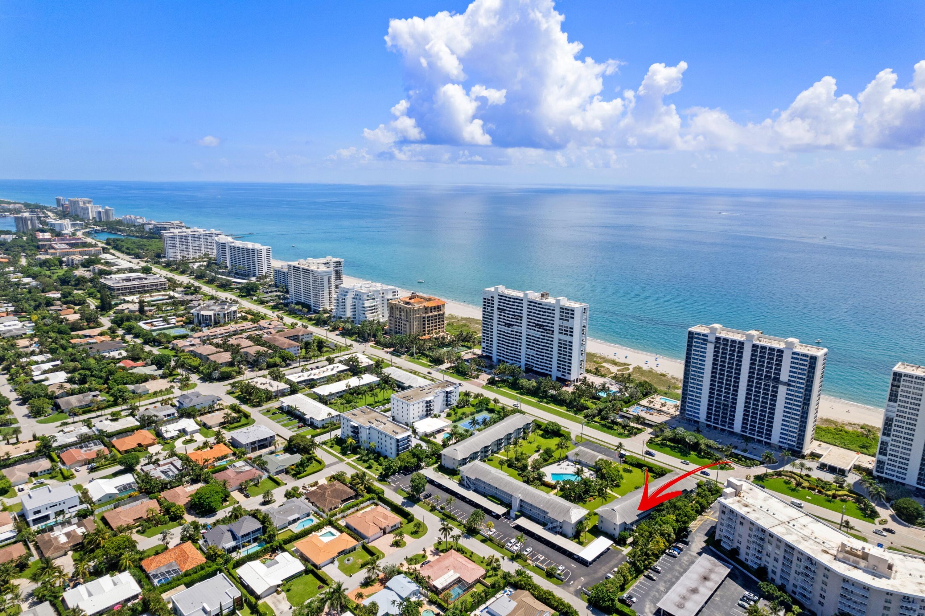2760 Banyan Road, Unit 32 Boca Raton, FL 33432 - Photo 3 of 27 Aerial Ocean View