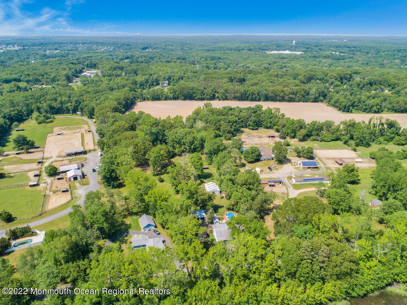 104 Peskin Road Farmingdale, NJ 07727 - Photo 21 of 54 an aerial view of multiple house