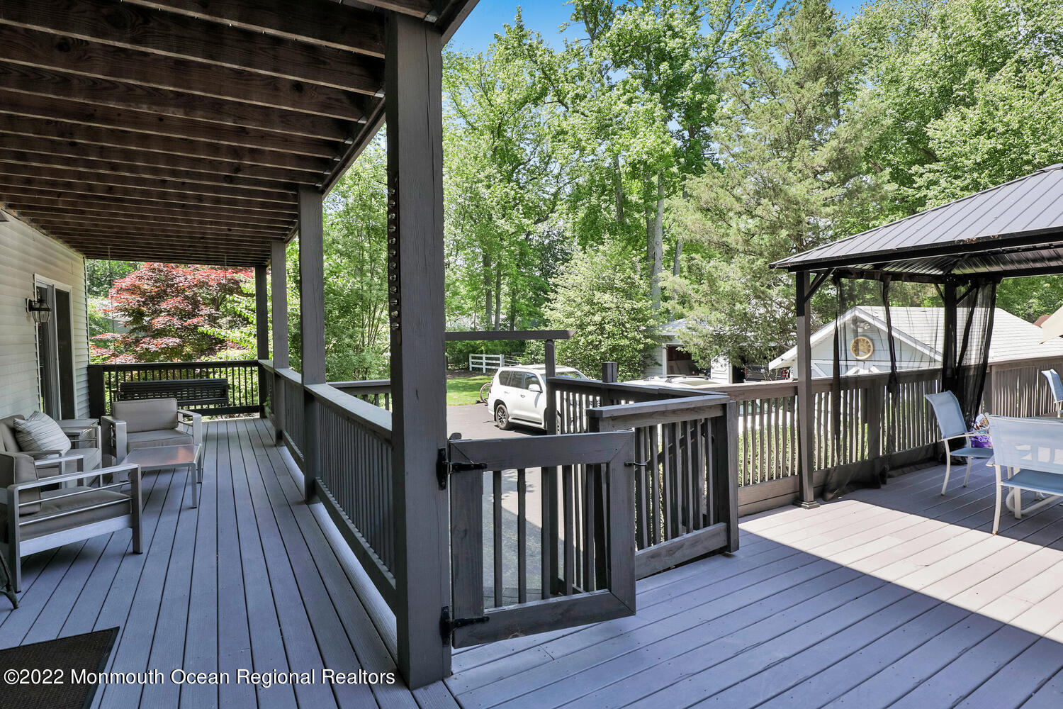 104 Peskin Road Farmingdale, NJ 07727 - Photo 25 of 54 a view of a patio on the roof deck