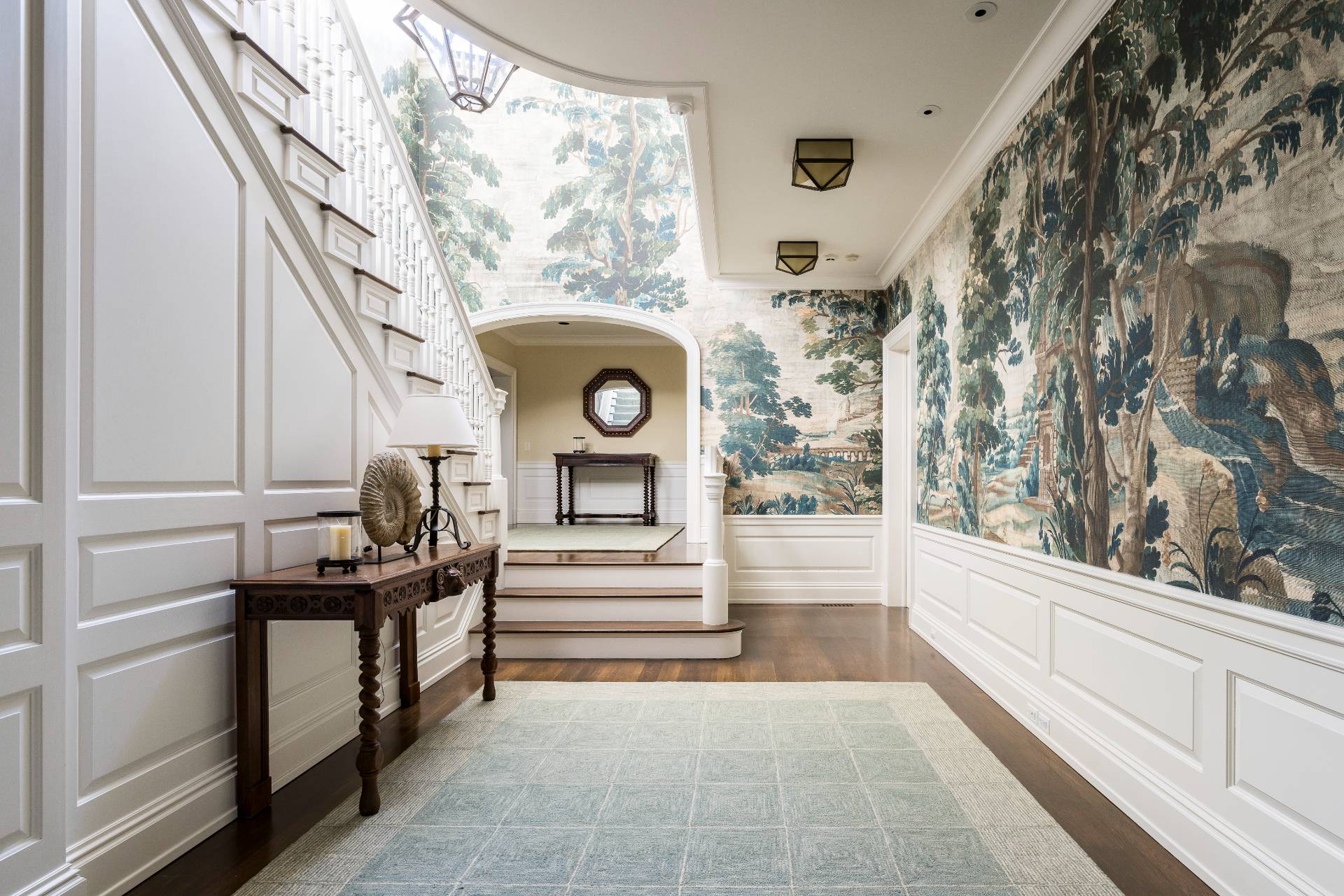 38 Mathews Road Wainscott, NY 11975 - Photo 40 of 48 a view of entryway and hall with wooden floor