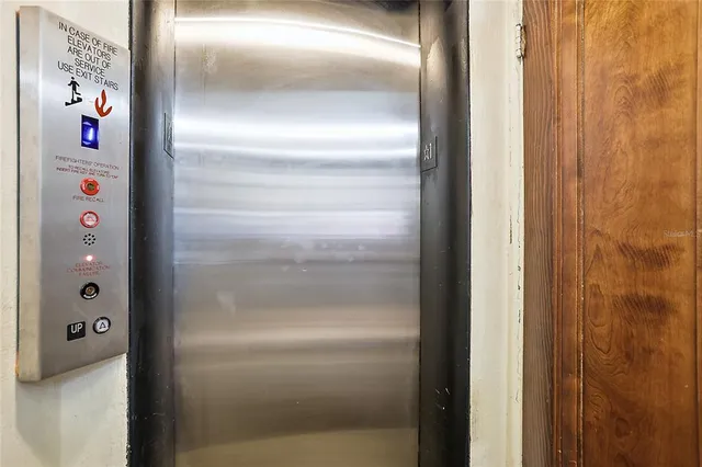 a close view of closet