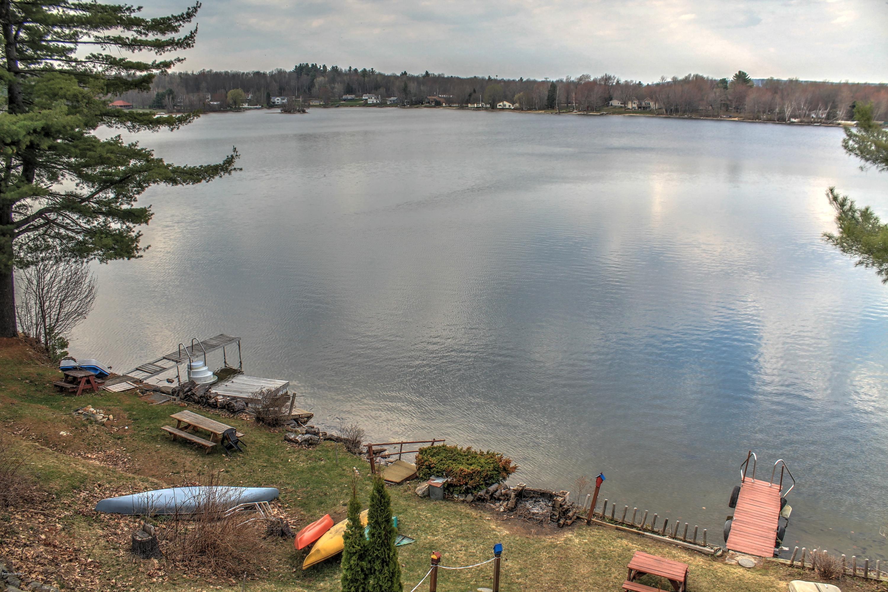117 Shore Road Hinsdale, MA 01235 - Photo 5 of 28 Porch view lake