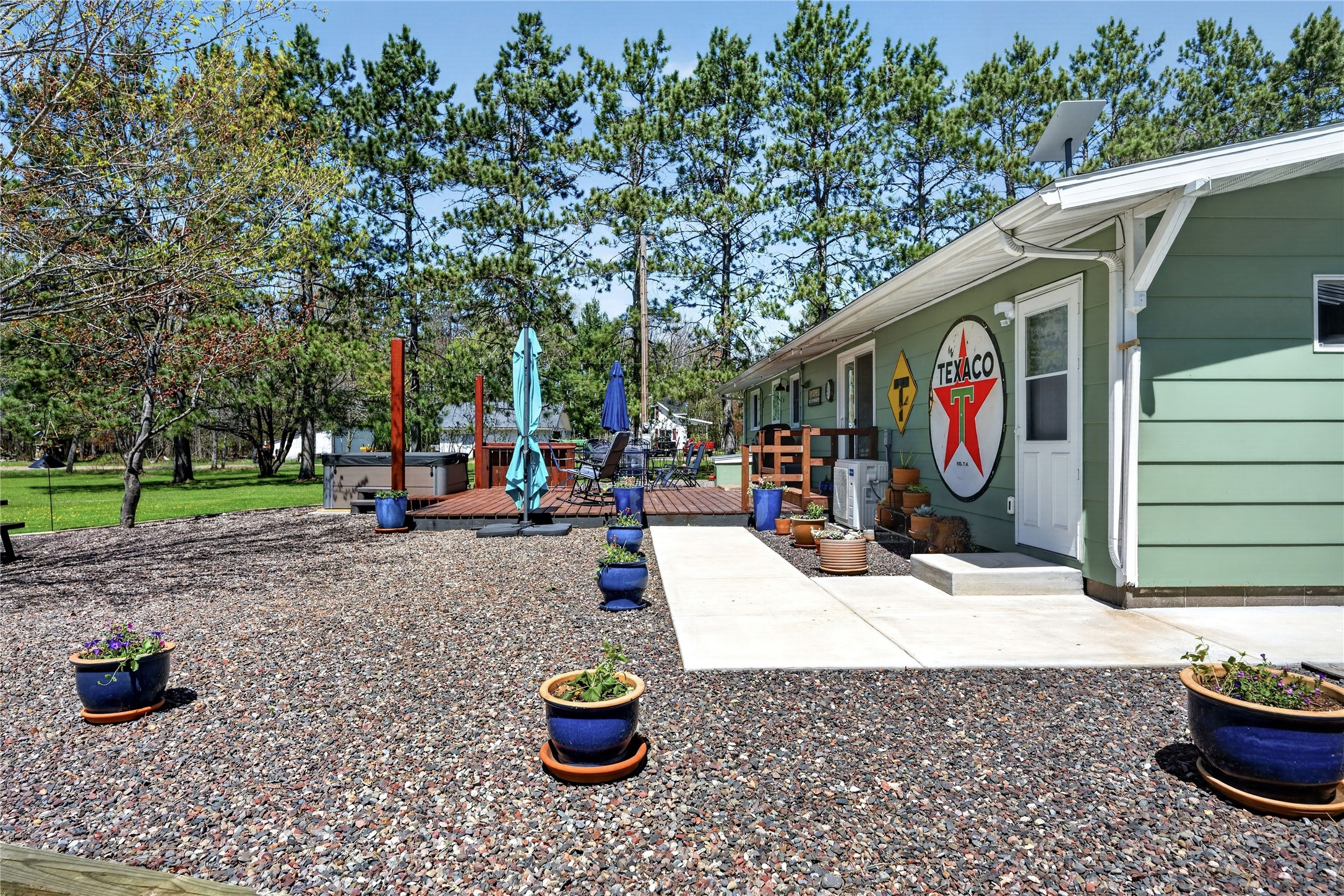N6581 Mackey Road Springbrook, WI 54875 - Photo 10 of 43 Large patio area