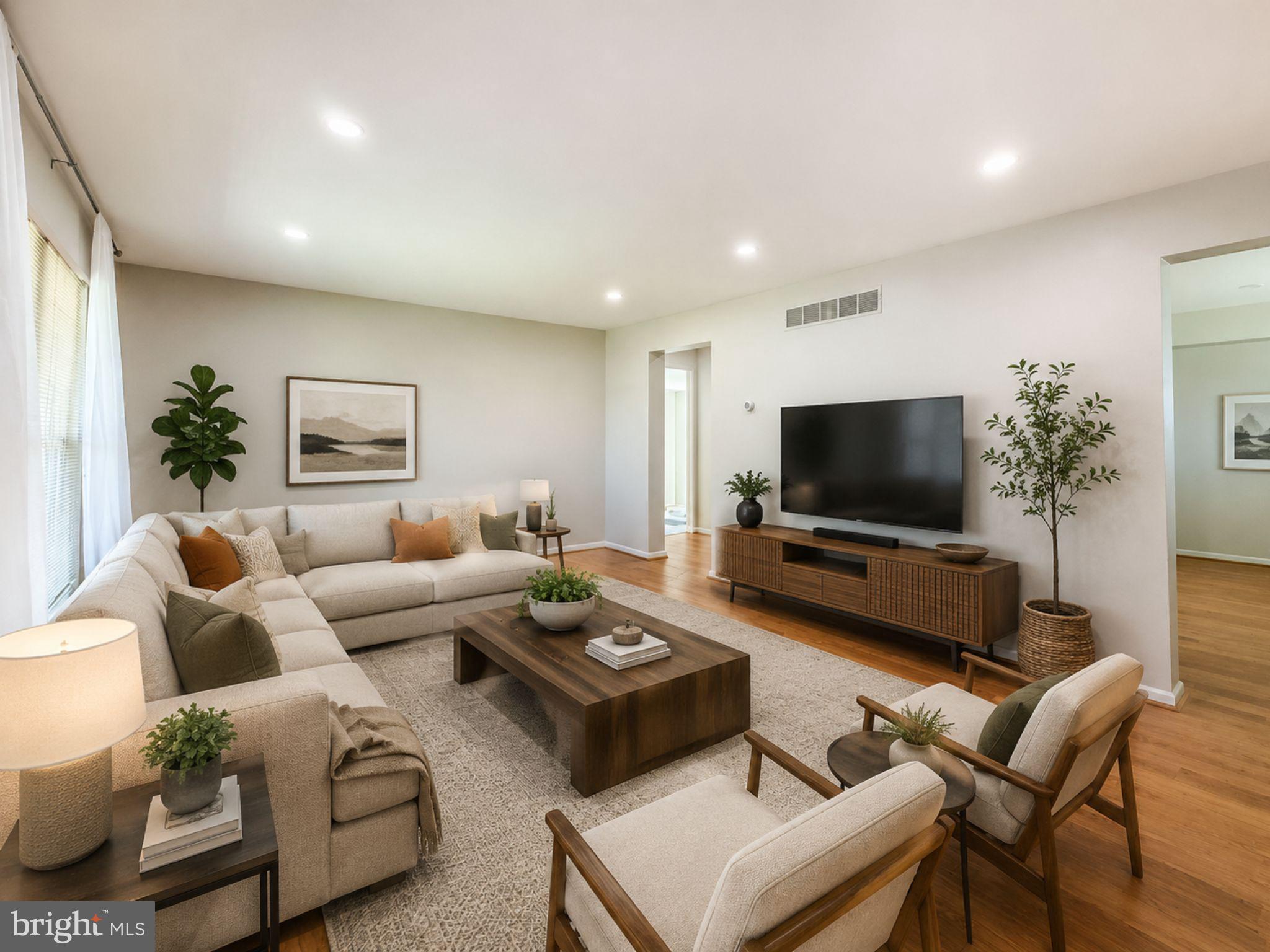 75 Dawson Road Langhorne, PA 19047 - Photo 5 of 47 a living room with furniture and a flat screen tv