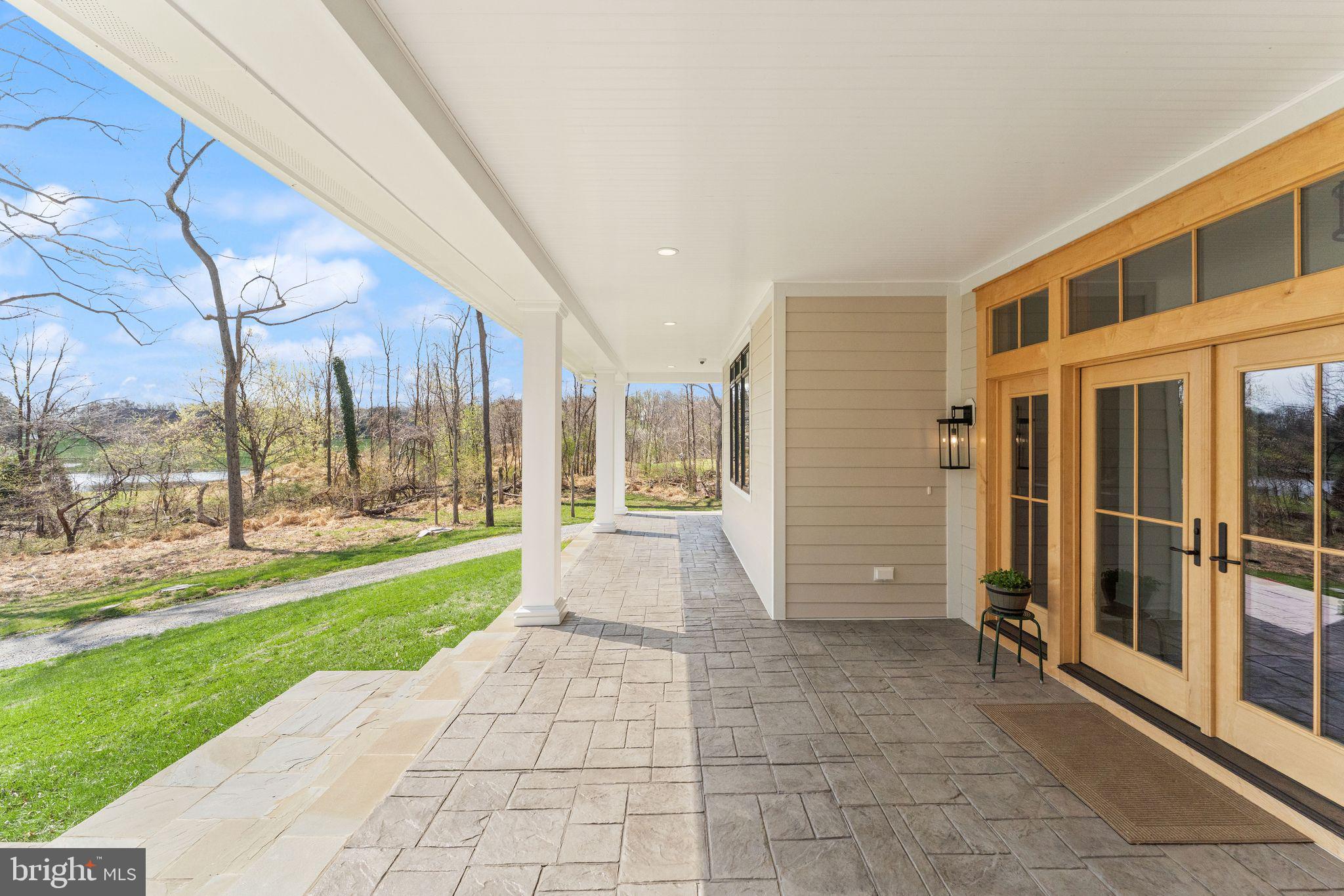 17819 Yatton Road Round Hill, VA 20141 - Photo 8 of 92 Front Covered Porch - Amazing Privacy and Views
