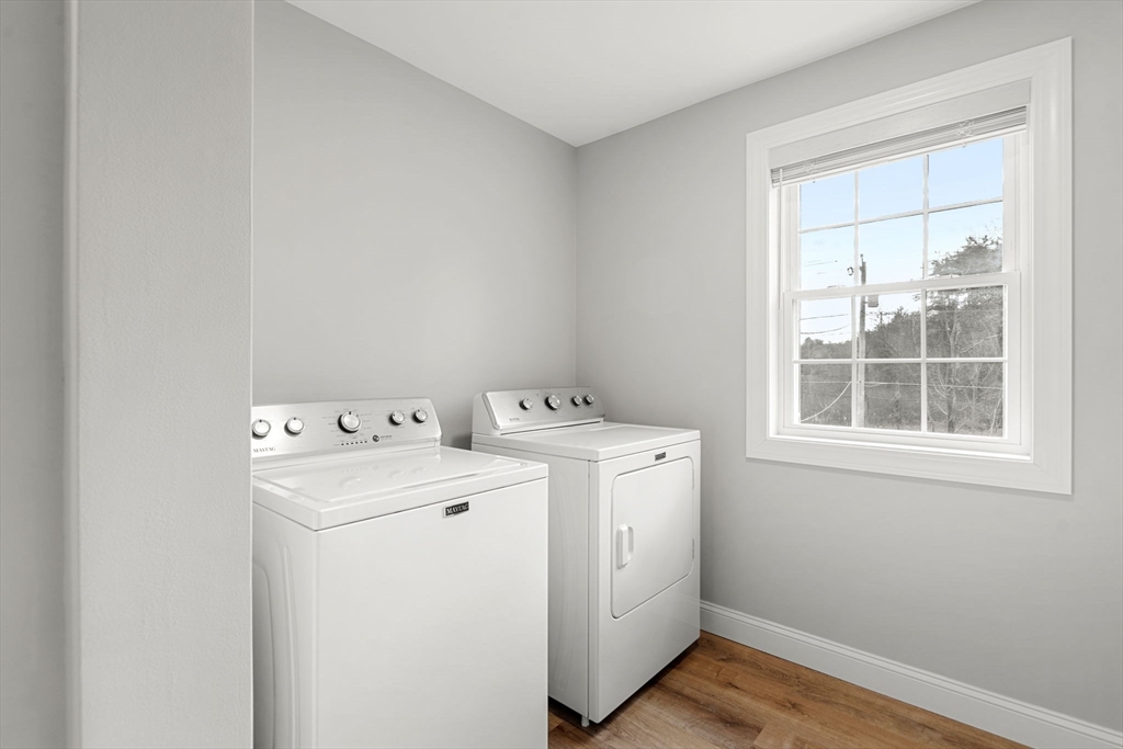 249 Brookside Road Orange, MA 01364 - Photo 19 of 37 a utility room with dryer and washer