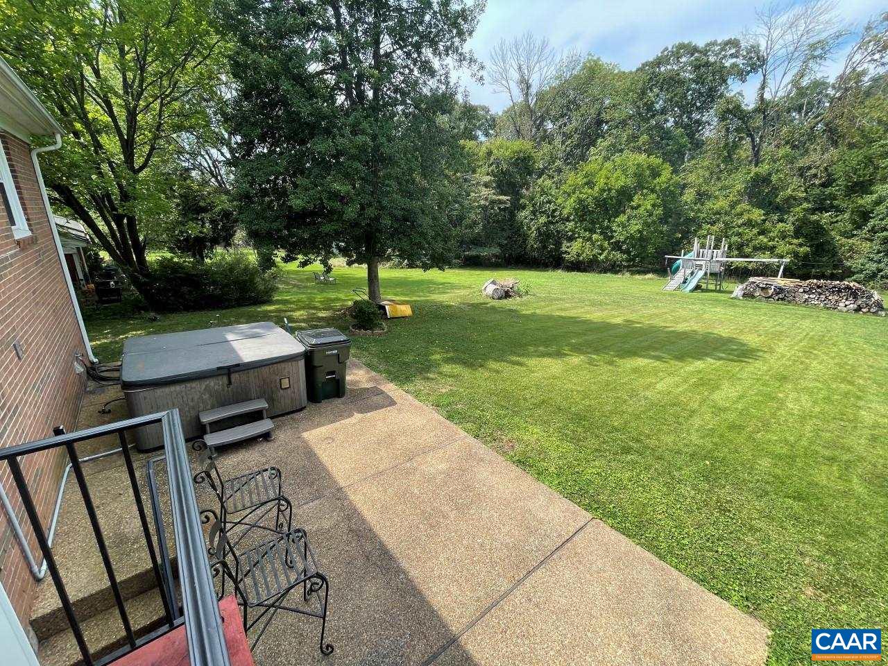 2309 Wakefield Road Charlottesville, VA 22901 - Photo 15 of 28 a view of backyard with trampoline