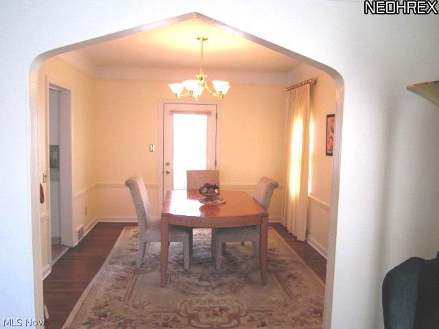3848 Bethany Road Cleveland, OH 44118 - Photo 5 of 20 Formal Dining Room which leads to sunroom.