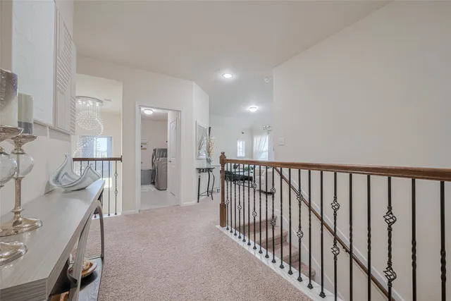 a view of a house with backyard and porch