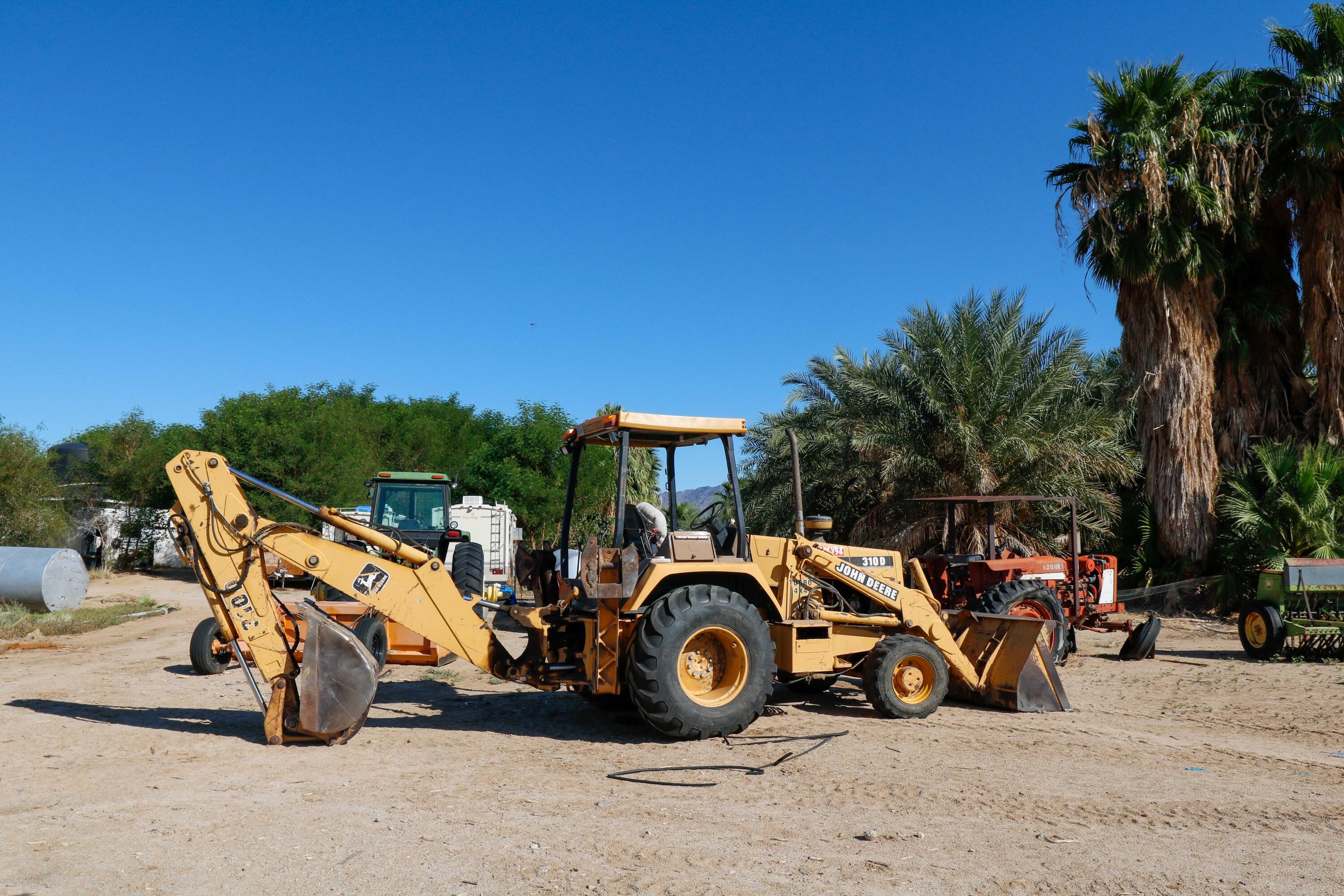 24511 Rice Road Desert Center, CA 92239 - Photo 18 of 65 a view of a car is parked in front of a house