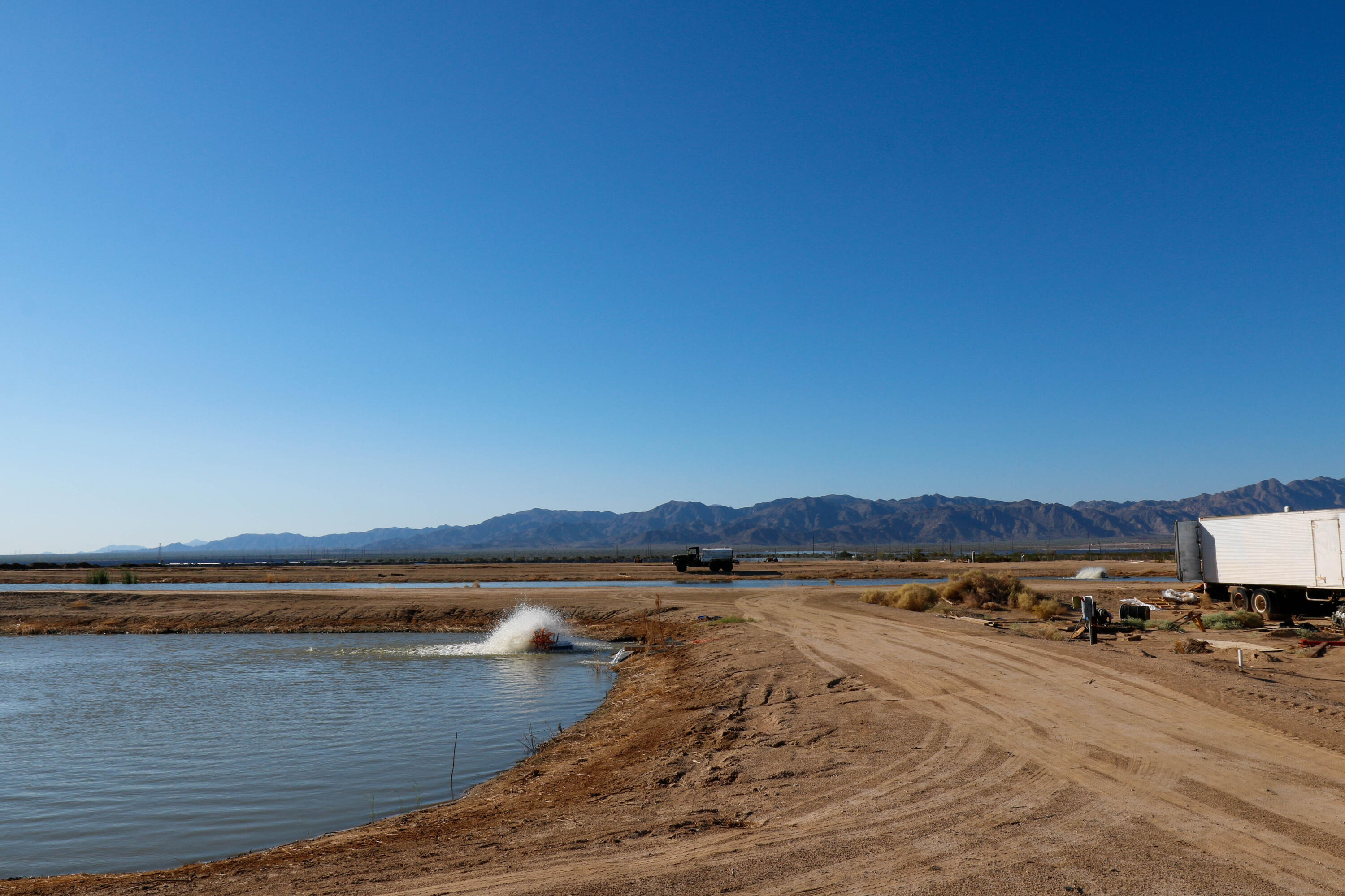 24511 Rice Road Desert Center, CA 92239 - Photo 58 of 65 a view of a swimming pool and an ocean view