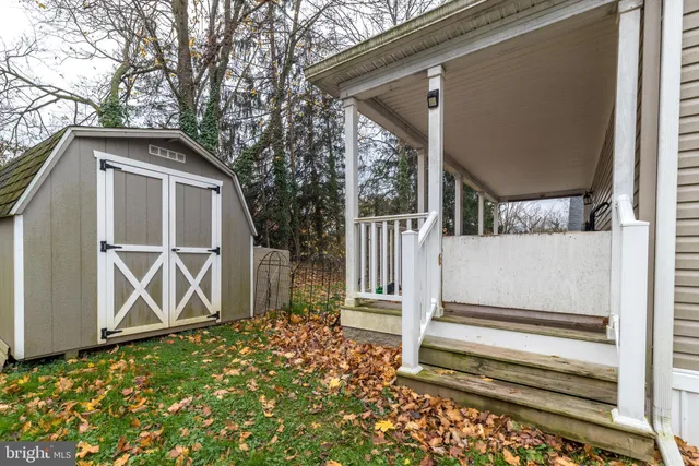 a house with trees in front of it