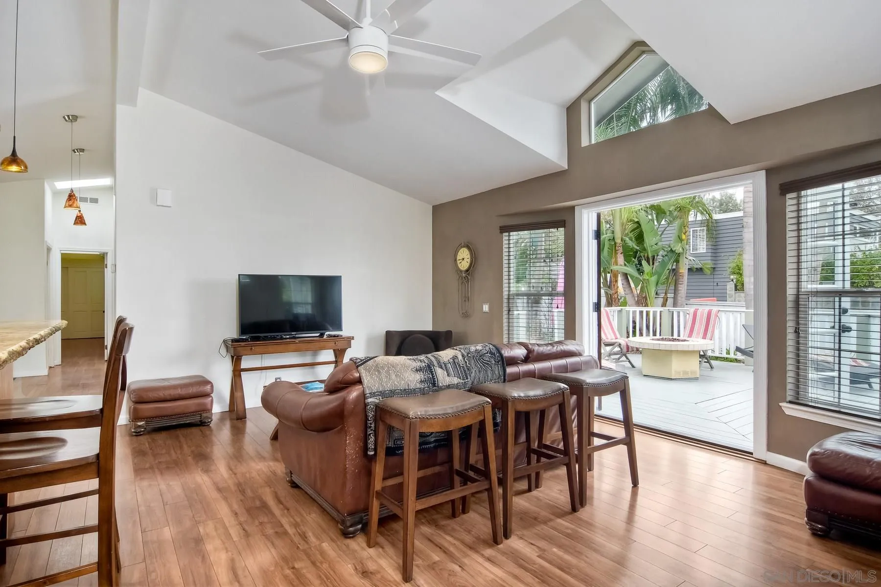 1245 Windsor Road Encinitas, CA 92007 - Photo 5 of 25 a view of a livingroom with furniture window and wooden floor