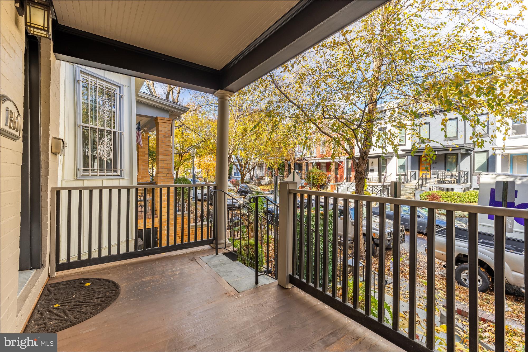 1350 Perry Place Northwest Washington, DC 20010 - Photo 4 of 53 a view of a building from a balcony