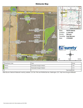 $1 | 18 St Nw Parcel 4 Turtle Lake, Turtle Lake, ND 58575