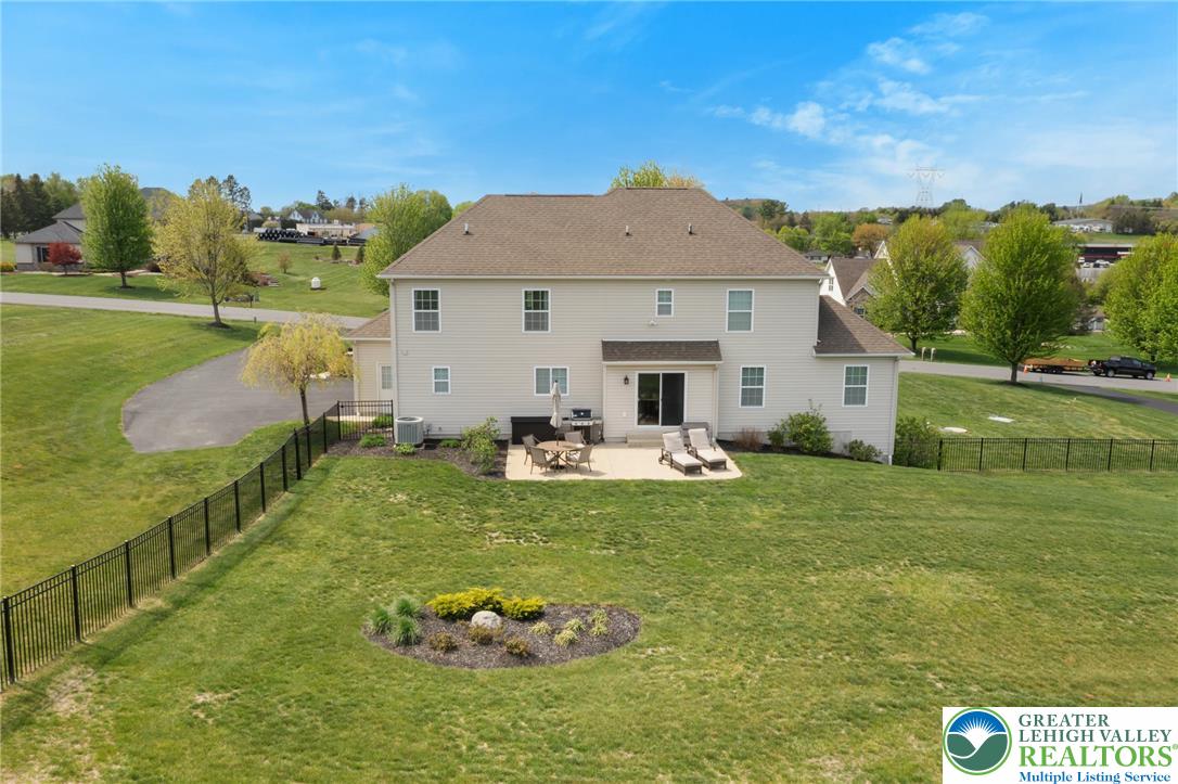 208 East Dell Road Bath, PA 18014 - Photo 34 of 40 a view of a white house with a yard