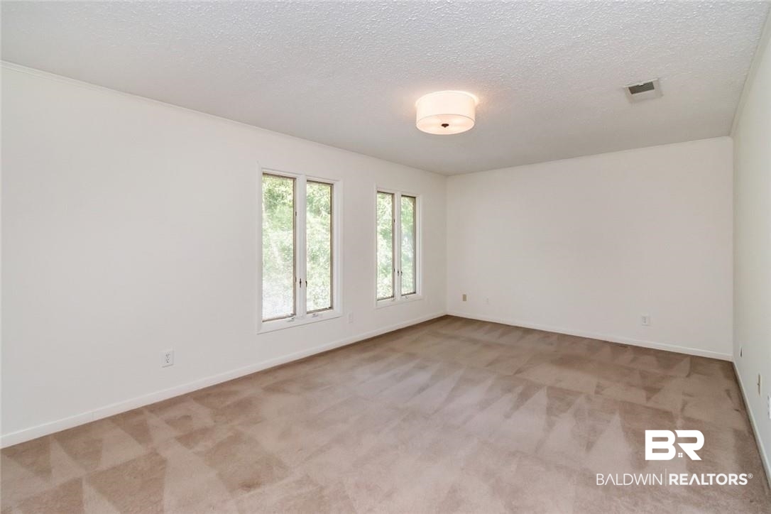 305 Fern Hill Court Mobile, AL 36608 - Photo 30 of 53 Unfurnished room featuring a textured ceiling and light carpet