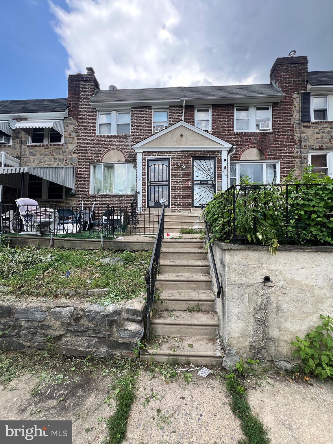241 Margate Road Upper Darby, PA 19082 - Photo 3 of 6 a front view of a house with a yard