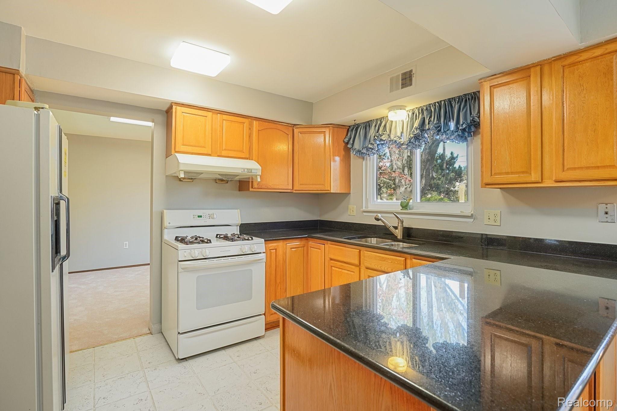 691 Abbey Court Rochester, MI 48307 - Photo 8 of 39 Kitchen with Granite Counters
