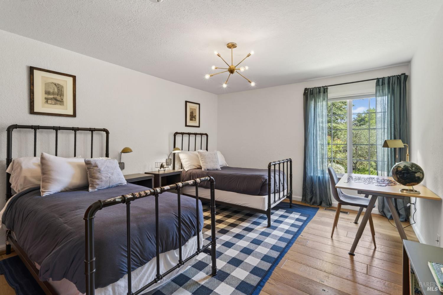 1541 Chablis Road Healdsburg, CA 95448 - Photo 32 of 68 a bed room with a bed and a chair