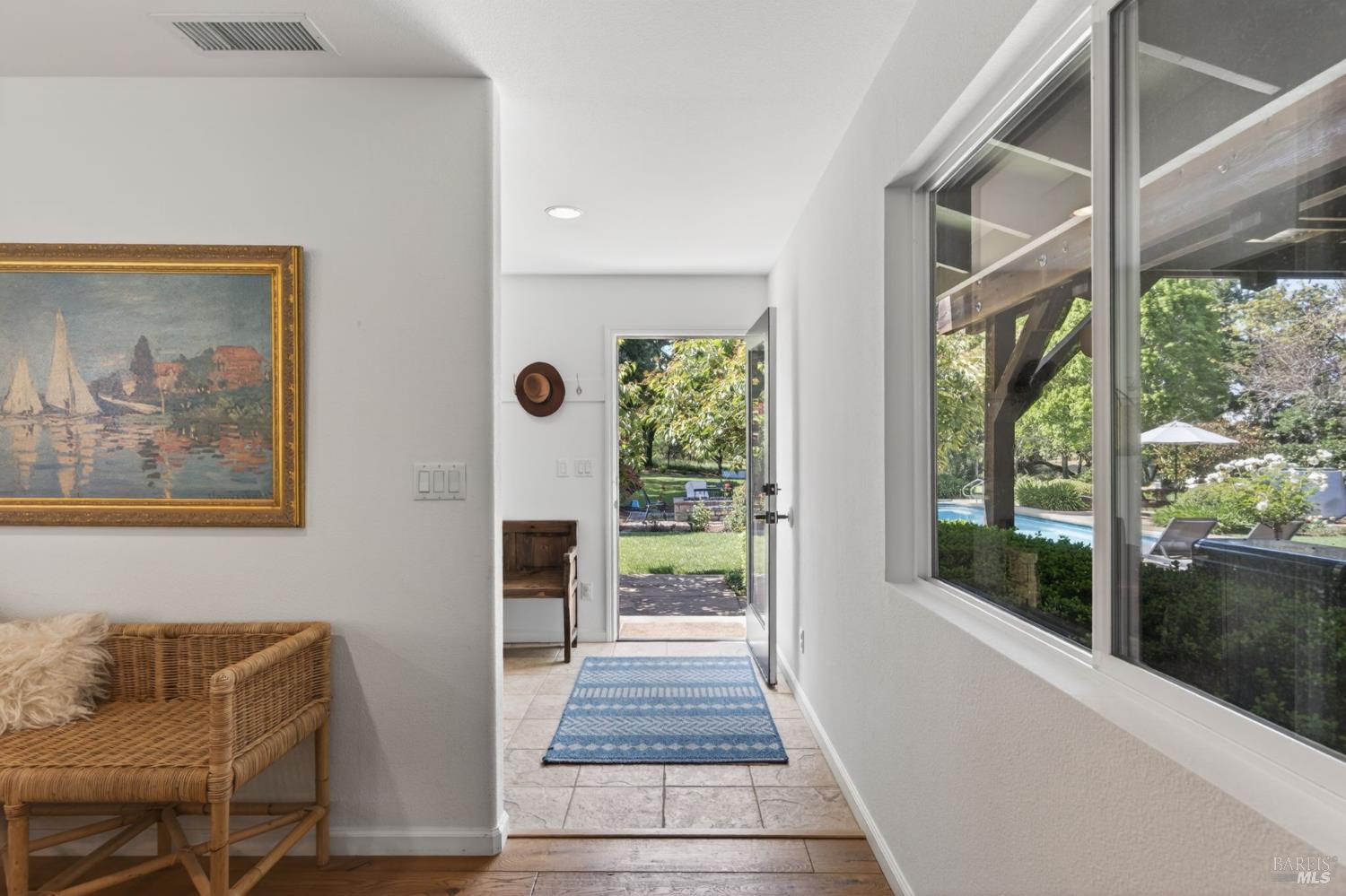 1541 Chablis Road Healdsburg, CA 95448 - Photo 50 of 68 a front view of a house with a porch