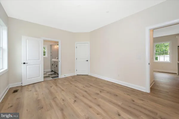 wooden floor in an empty room