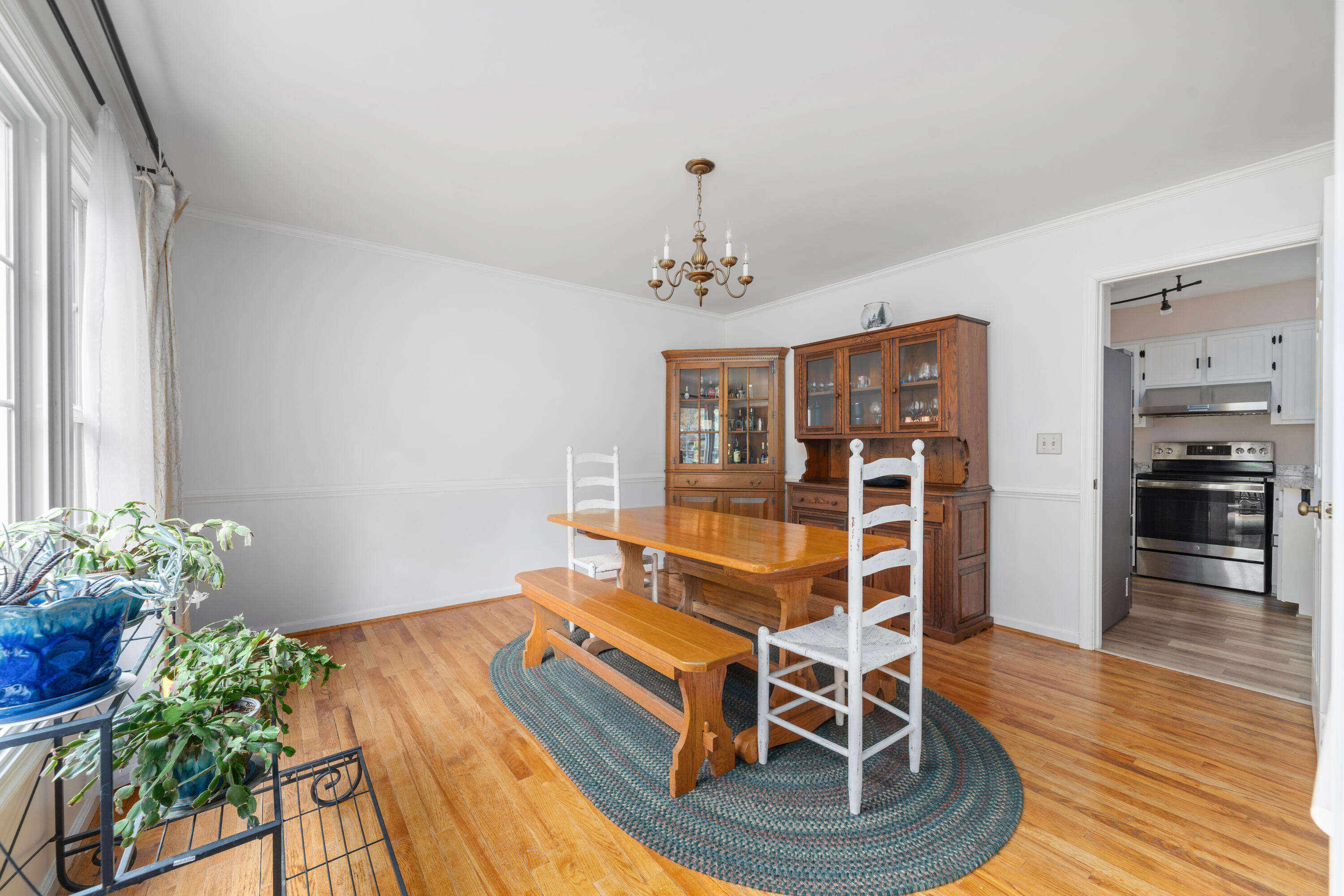 3341 Hidden Oak Road Southwest Roanoke, VA 24018 - Photo 7 of 26 a room with wooden floors and entryway