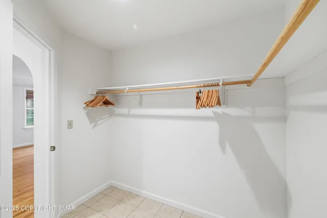 a view of walk in closet