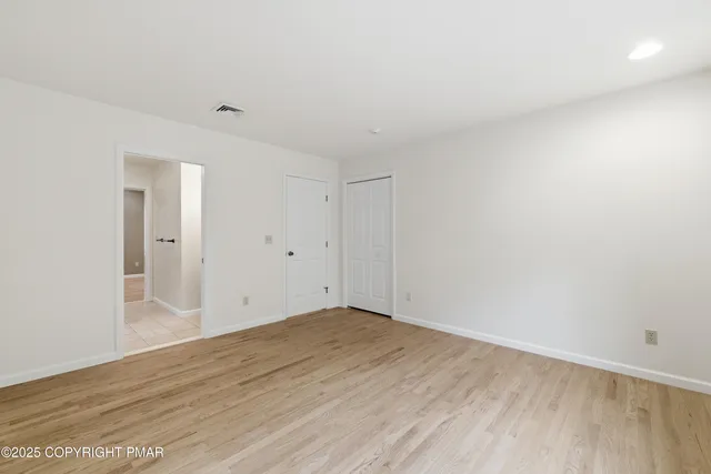 wooden floor in an empty room