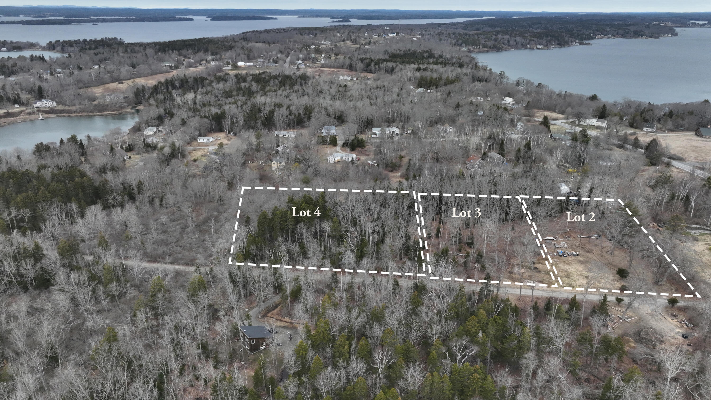 Lot 3 Austin Point Road Harpswell, ME 04079 - Photo 11 of 12 DJI_0708_Lots 2,3&4