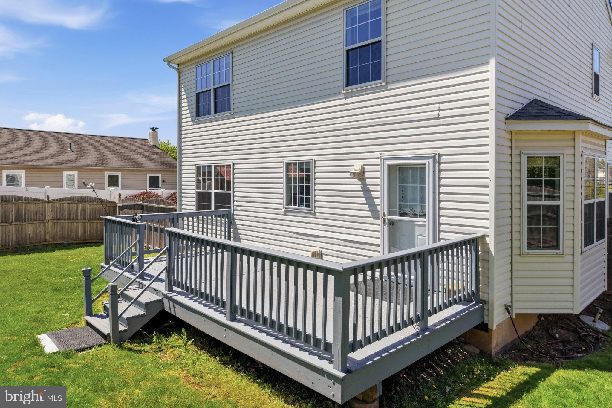 296 Alderfer Road Harleysville, PA 19438 - Photo 35 of 41 Charming backyard deck retreat.