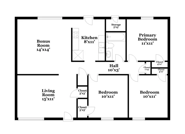 $1,100 | 4442 Old Quarry Road, Memphis, TN 38118
