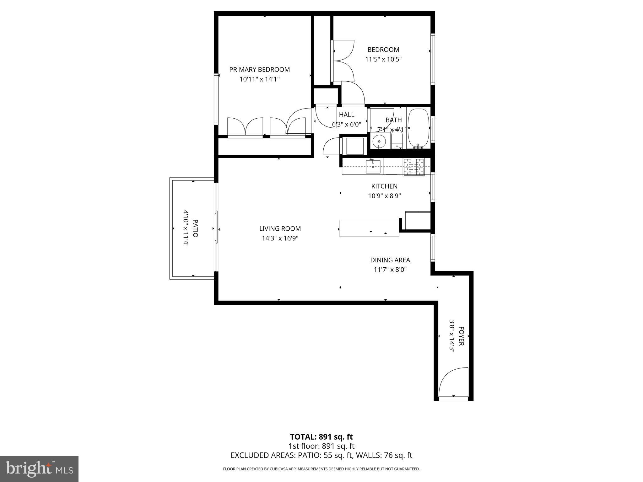 1920 Naylor Road Southeast, Unit T2 Washington, DC 20020 - Photo 25 of 25 a picture of a room with a white wall and a painting