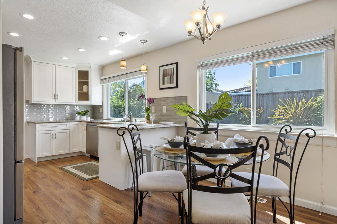 535 Hyde Park Drive San Jose, CA 95136 - Photo 6 of 28 a view of a dining room with furniture window and outside view
