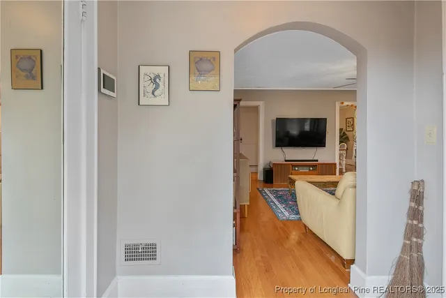 a view of a living room