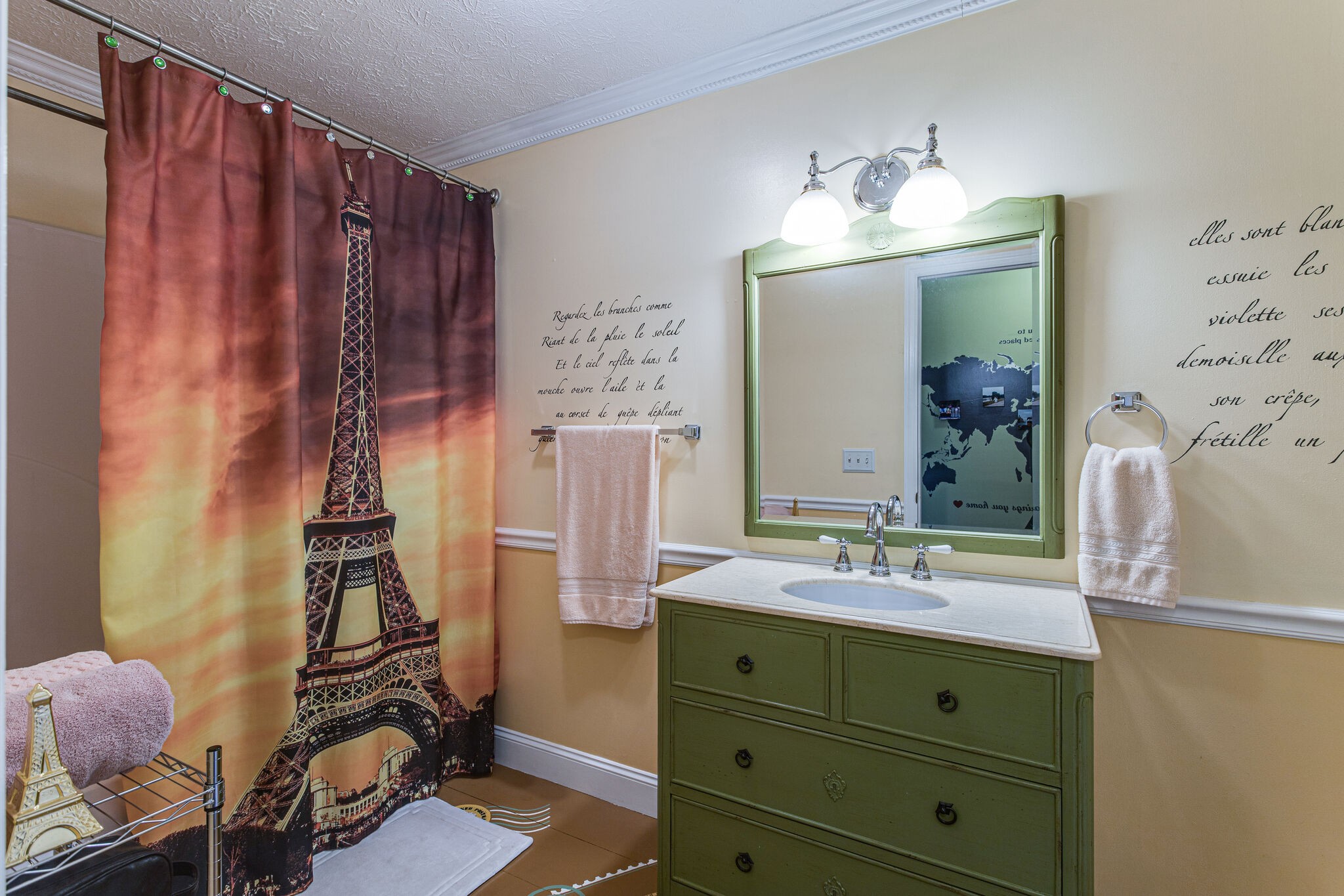 1257 Lyndell Bell Road Manchester, TN 37355 - Photo 26 of 50 a bathroom with a sink and a mirror