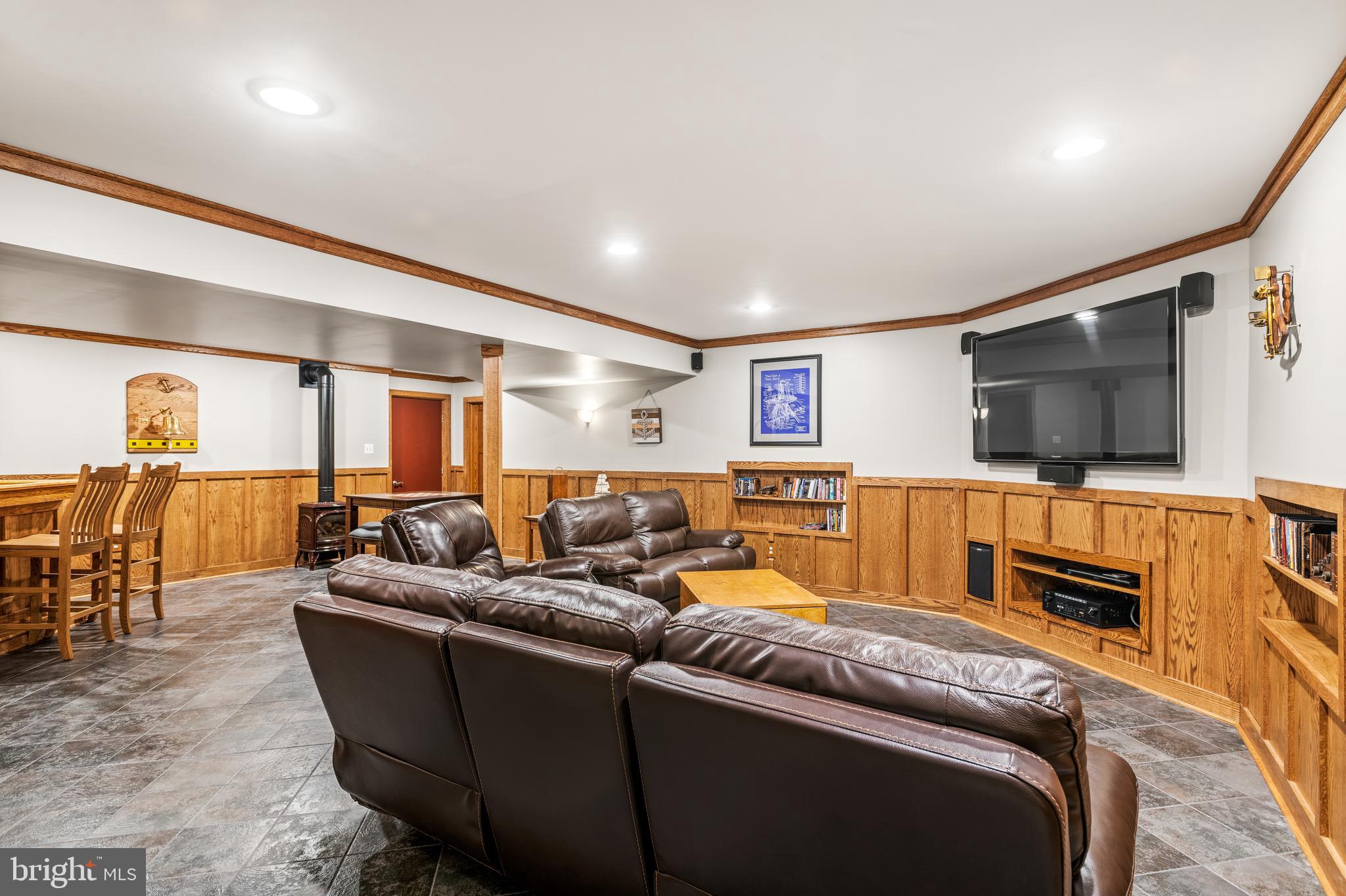 500 Copeland Road Fallston, MD 21047 - Photo 50 of 57 Lower level TV area