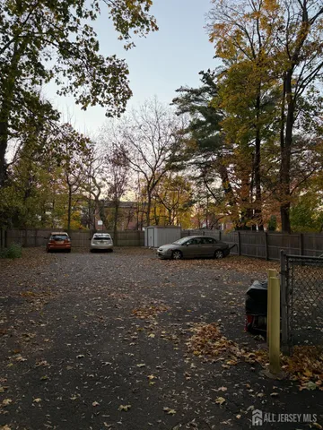a view of street with trees