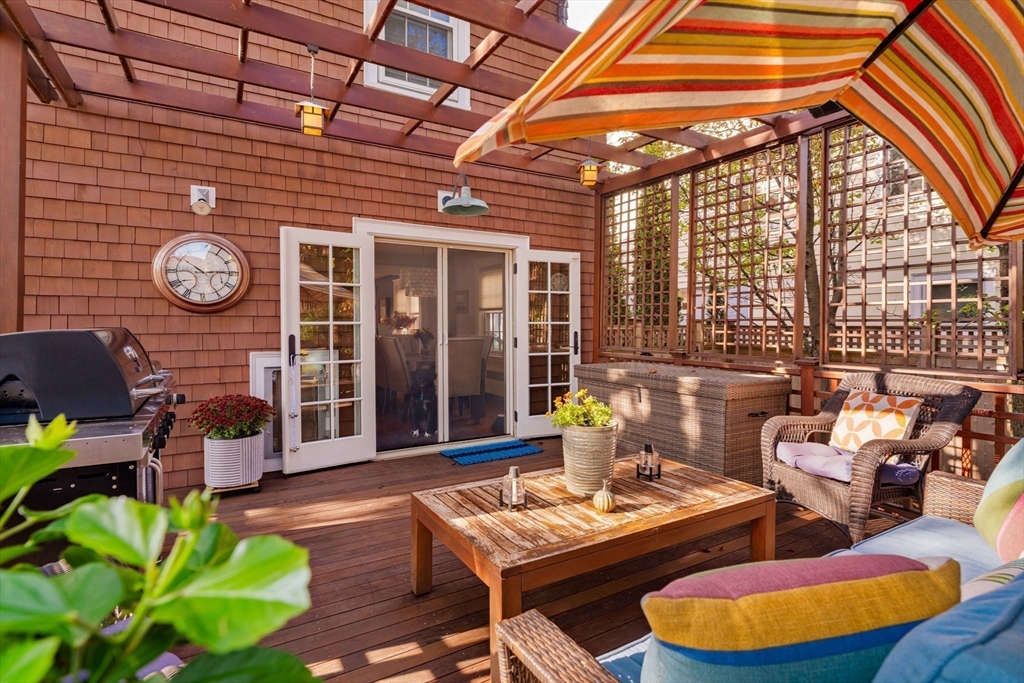 9 Eastern Avenue Arlington, MA 02476 - Photo 15 of 40 a outdoor living space with furniture and garden view