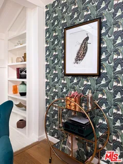 a view of a workspace with furniture