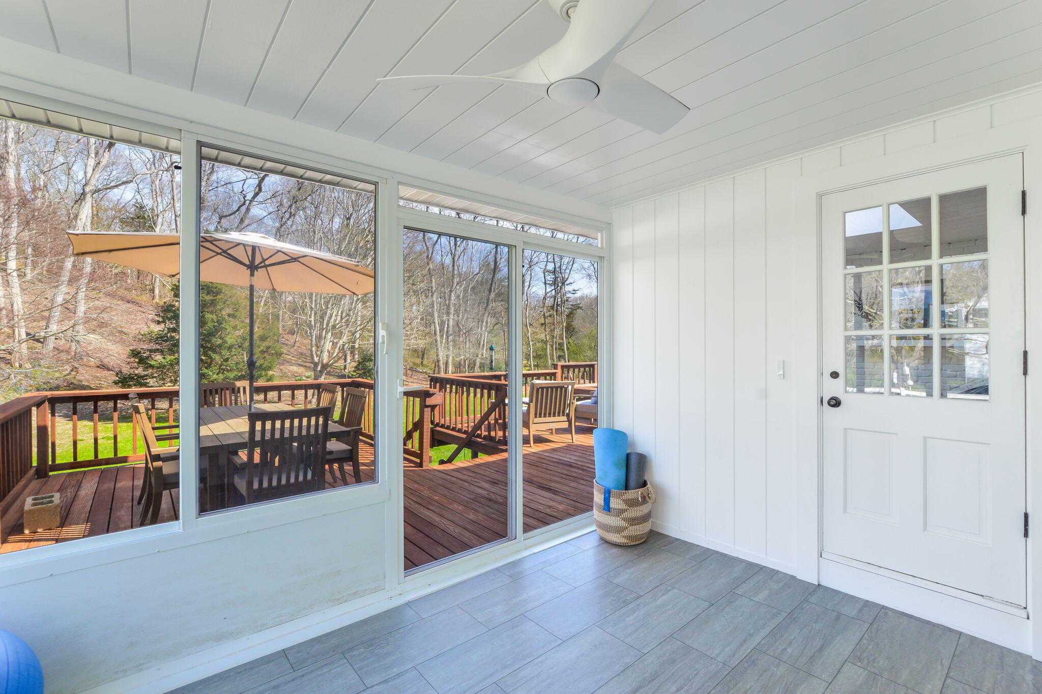 15 Marvin Circle Falmouth, MA 02540 - Photo 40 of 47 an empty room with wooden floor and windows