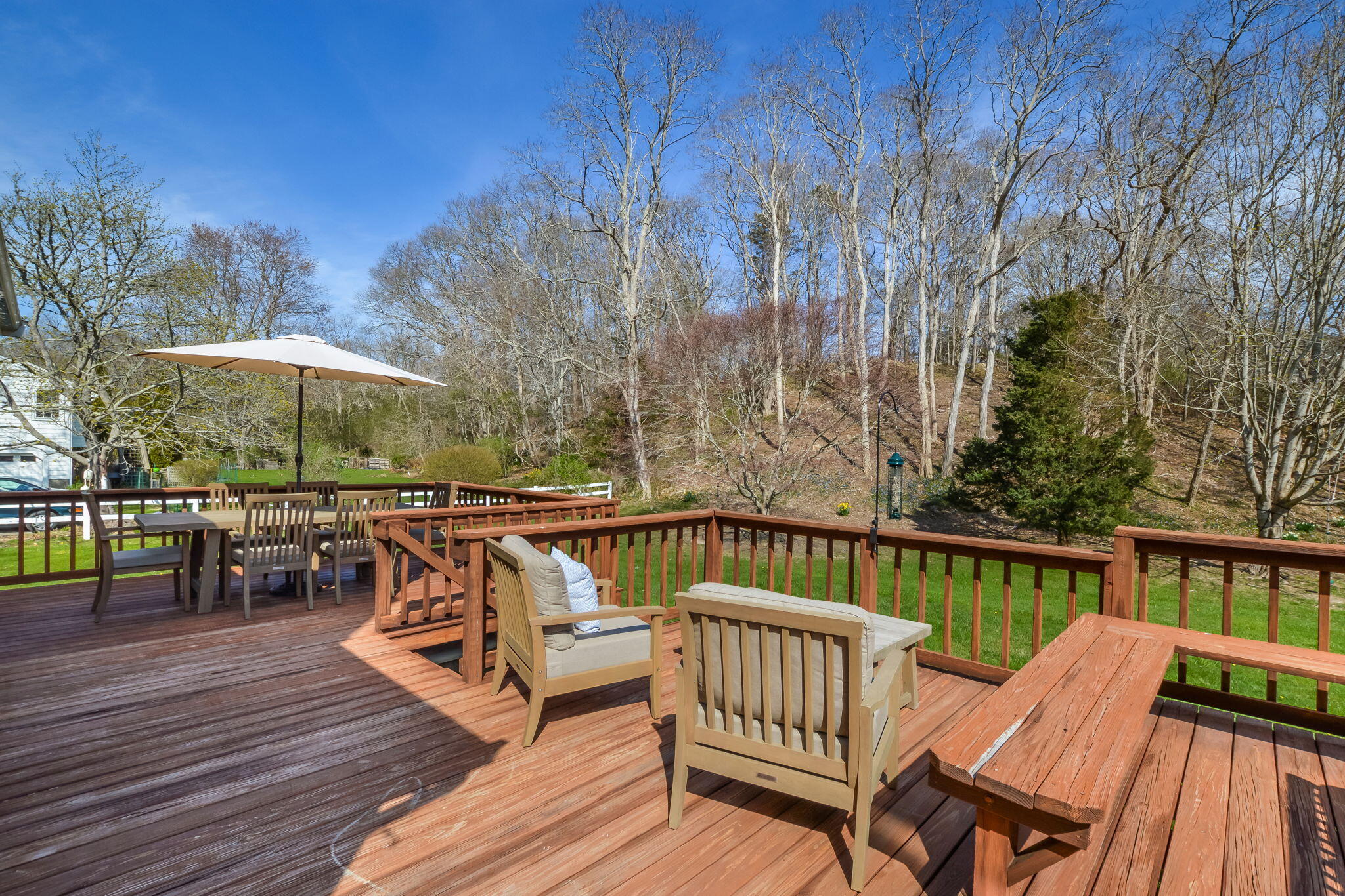 15 Marvin Circle Falmouth, MA 02540 - Photo 43 of 47 a view of a chairs on wooden deck