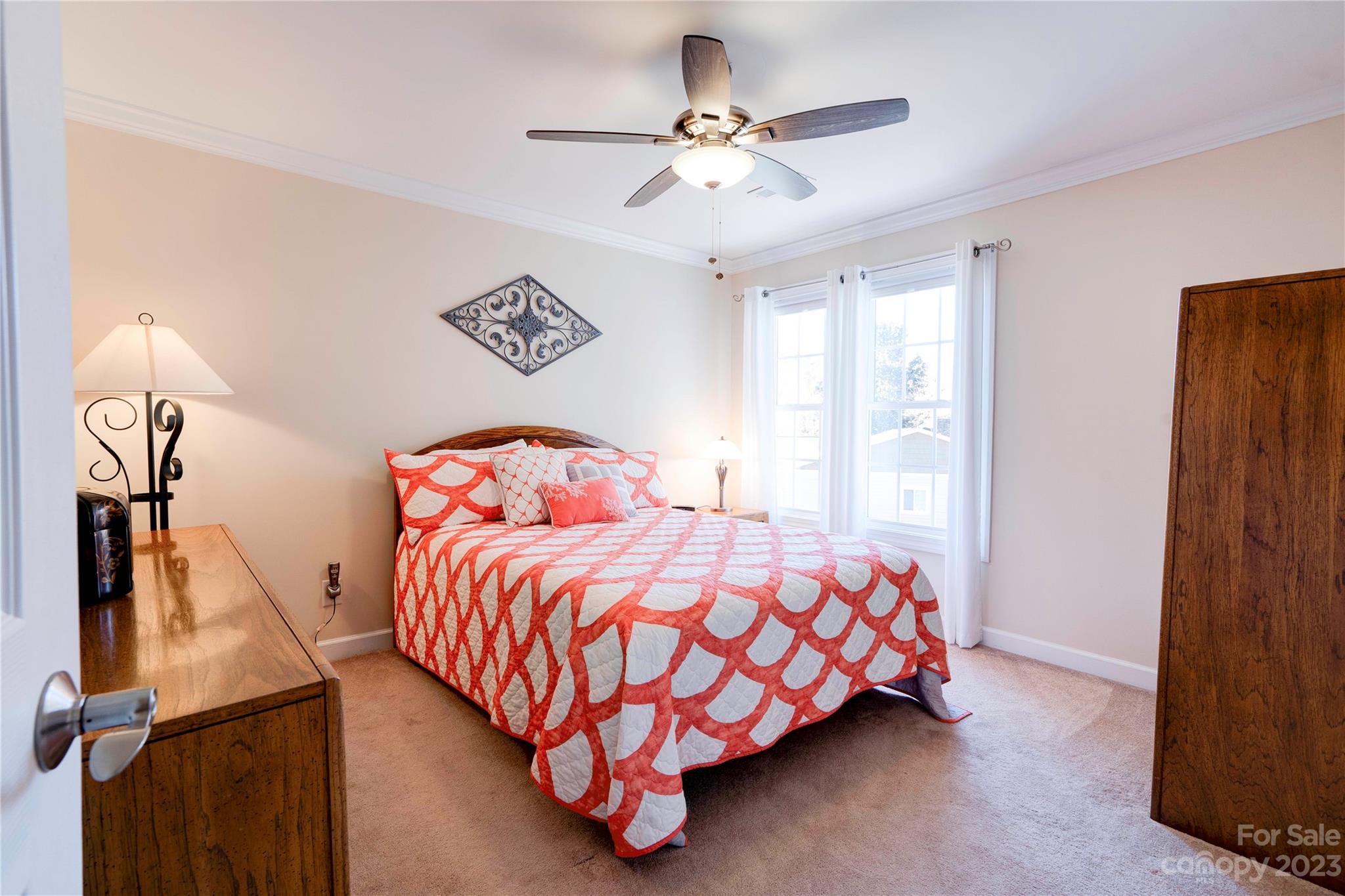 154 Harbor Point Drive Cherryville, NC 28021 - Photo 19 of 40 a bedroom with a bed and a window