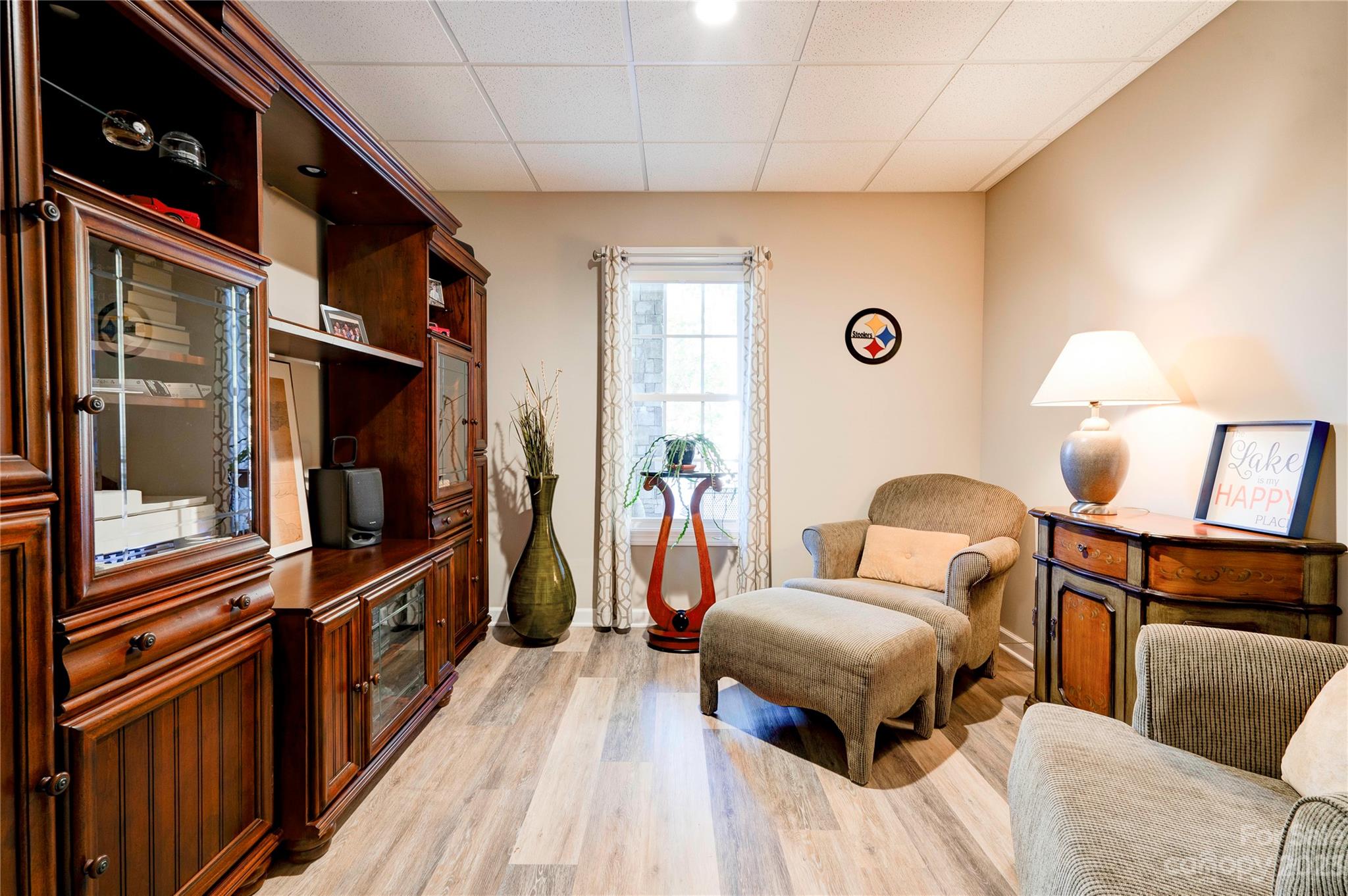 154 Harbor Point Drive Cherryville, NC 28021 - Photo 26 of 40 a bedroom with furniture and wooden floor