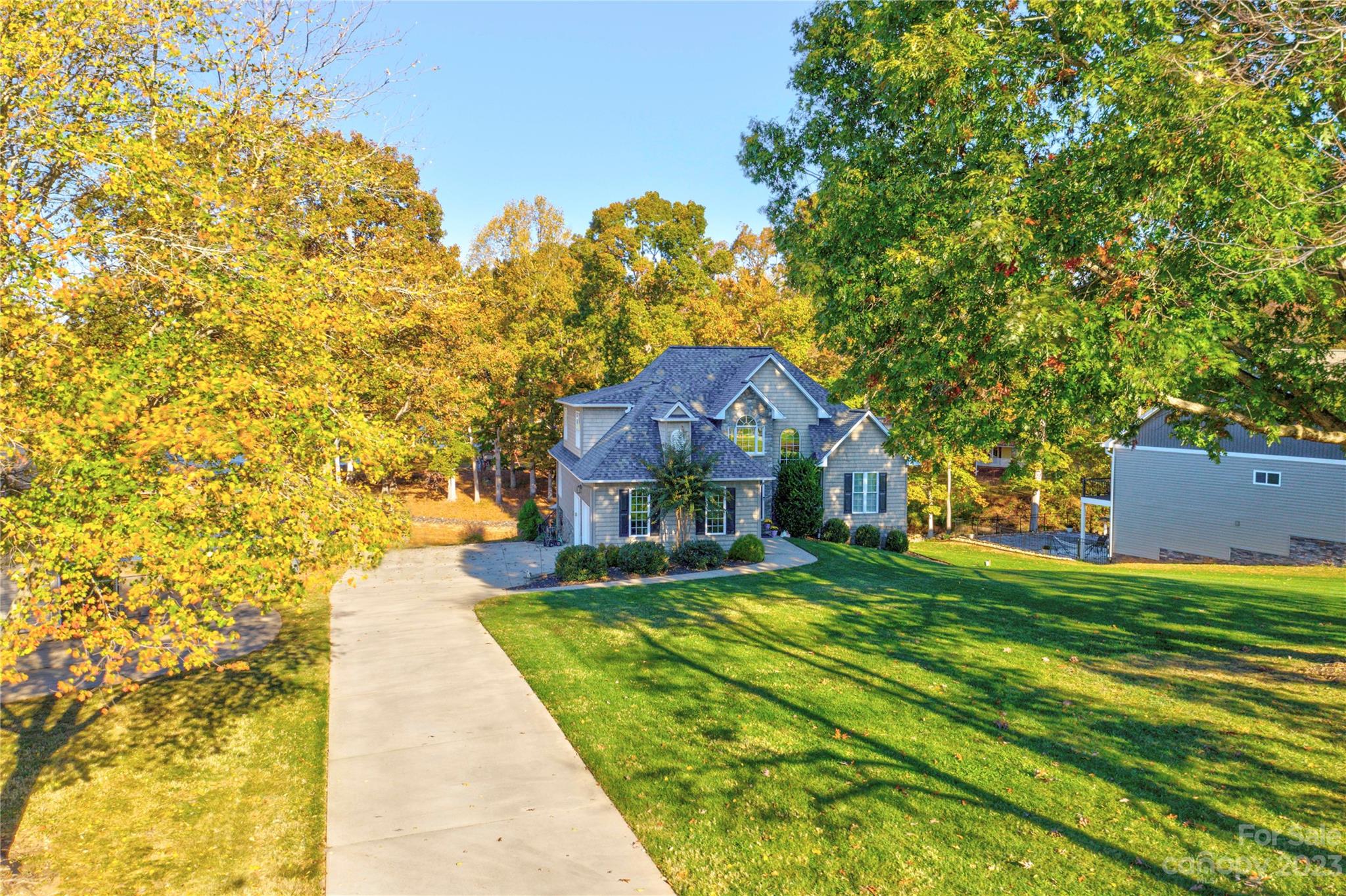 154 Harbor Point Drive Cherryville, NC 28021 - Photo 3 of 40 a view of a house with a yard