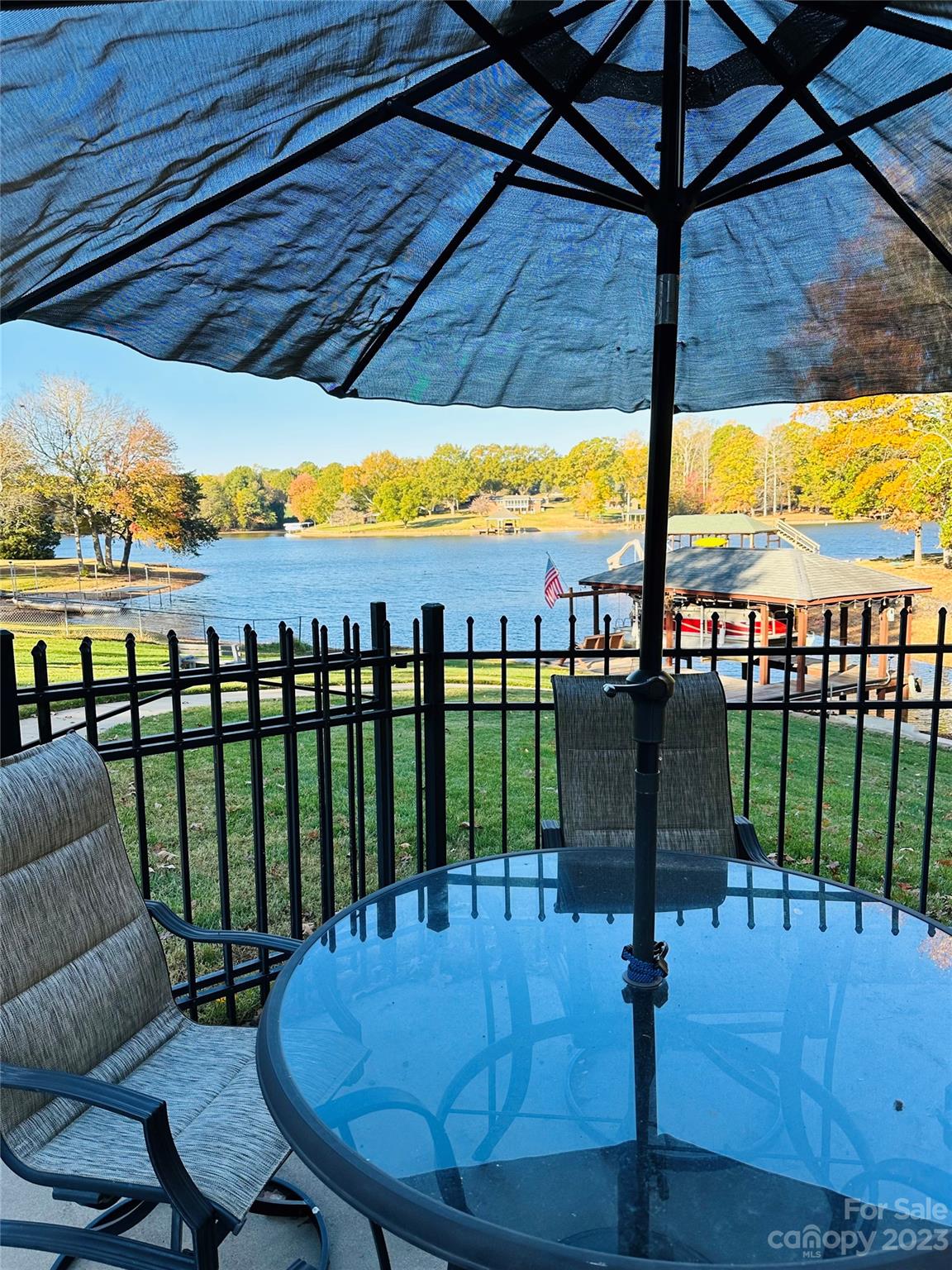 154 Harbor Point Drive Cherryville, NC 28021 - Photo 32 of 40 a view of a swimming pool with a patio