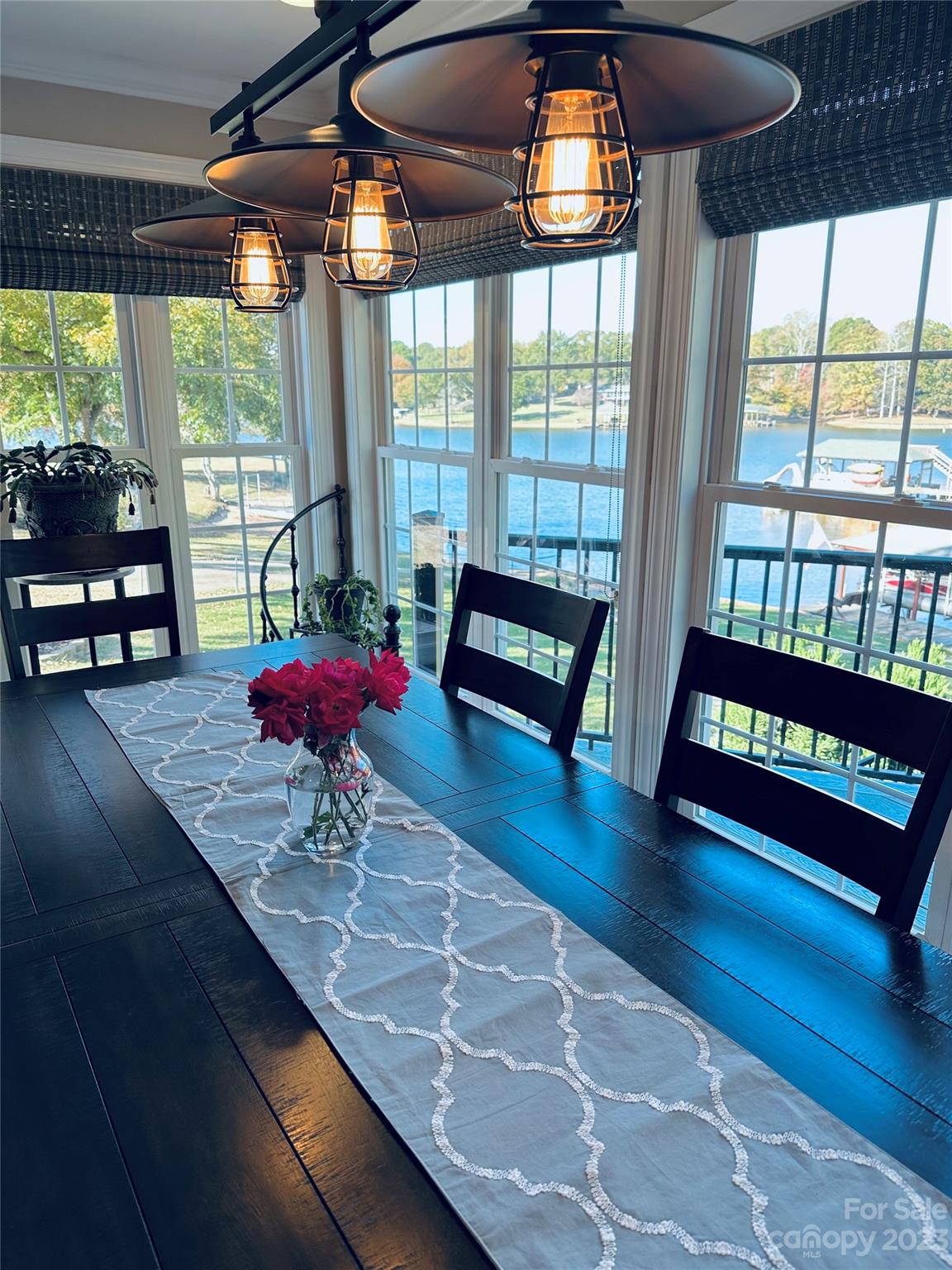 154 Harbor Point Drive Cherryville, NC 28021 - Photo 10 of 40 a living room with furniture and floor to ceiling windows